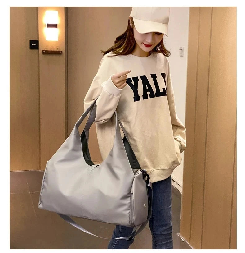New yoga bag, women's sports and fitness bag, hand luggage bag, durable large capacity storage travel bag