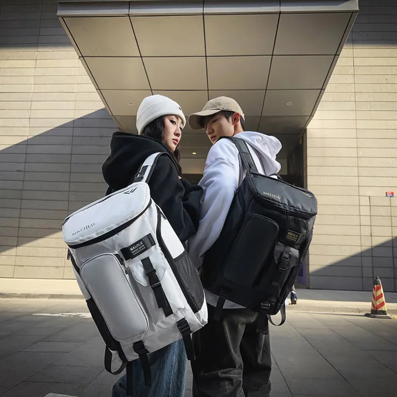 Tennis Badminton Rackets Backpack Large Commuting Sports Bag Shoes Pocket Dry Wet Outdoor Travel Laptop College Schoolbag