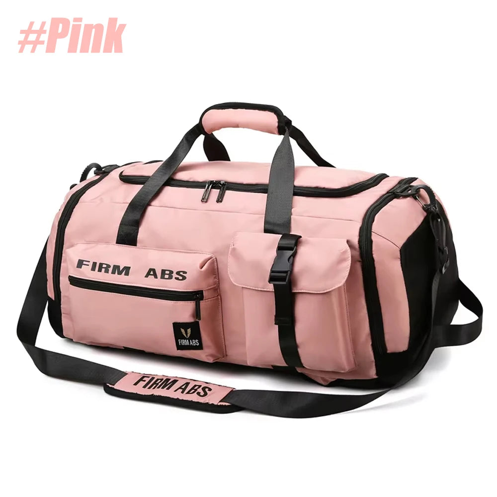 1Pcs Gym Bag for Men Women with Shoe & Laptop Compartment, Sports Travel Duffel Bag Backpack for Airplane & Workout, Travel Bag