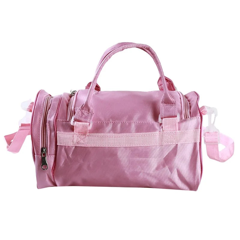 New Ballet Dance Bags Pink Girls Sports Dance Kids Backpack Baby Barrels Package Bag Costume Clothes Shoes Dress Handbag