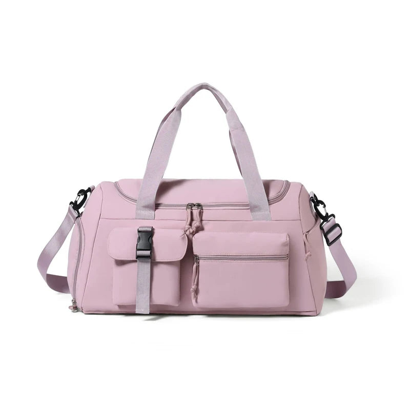 Fitness Bag Gym Sports Dry Wet Handbag with Shoes Compartment Large Shoulder Portable Luggage Bag Travel Storage Crossbody Bag